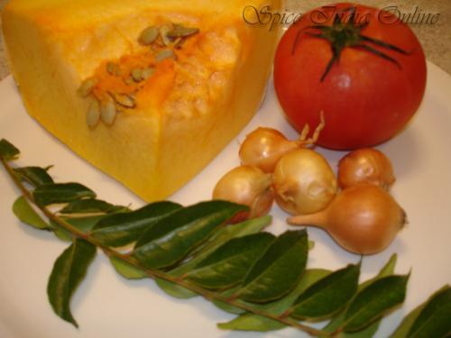 Red pumpkin sambar