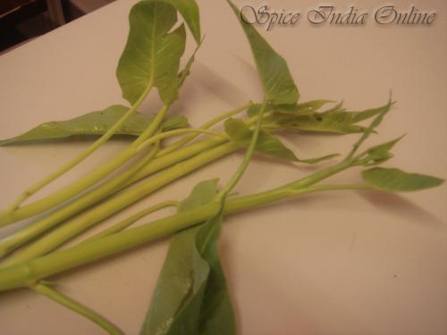 Water spinach Poriyal